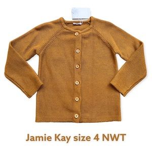 NWT Jamie Kay Cardigan Sweater 4-5T